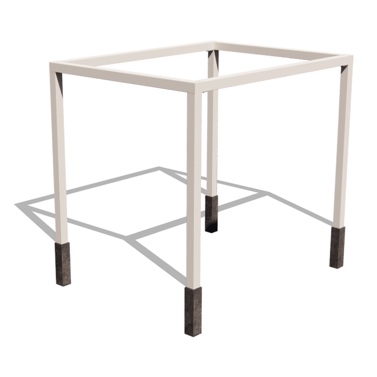 Pergola z oceli - Obdélník - 324 x 250 x 230 cm