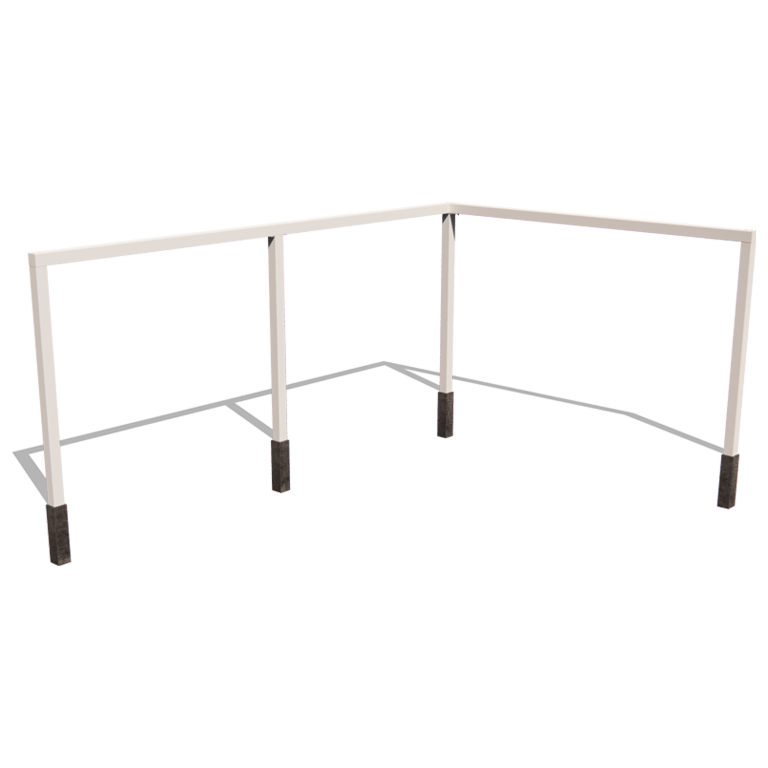 Pergola z oceli - Roh - 600 x 412 x 230 cm